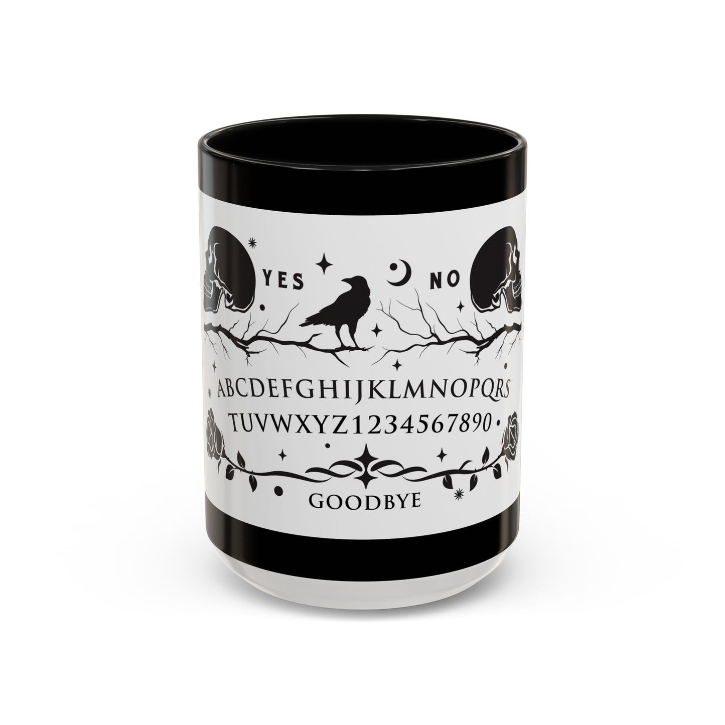 Accent Coffee Mug Ouija Board Design