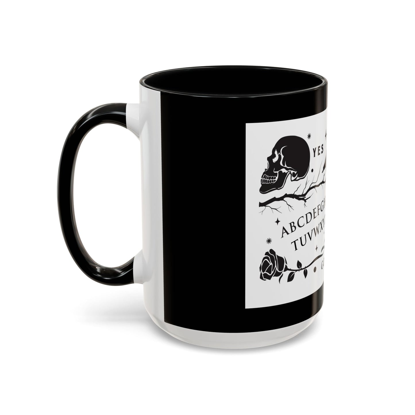 Accent Coffee Mug Ouija Board Design