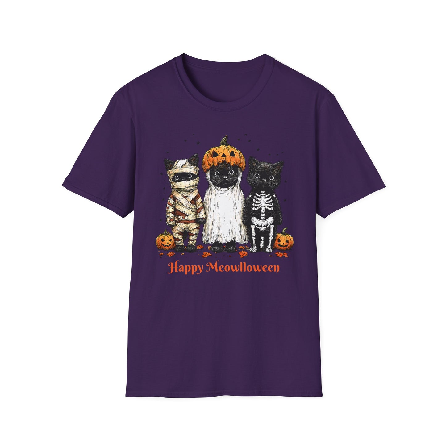 Halloween Cat 'Happy Meowlloween'