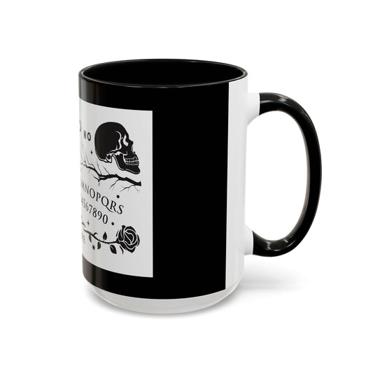 Accent Coffee Mug Ouija Board Design