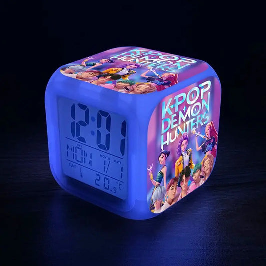 Alarm Clock blue square