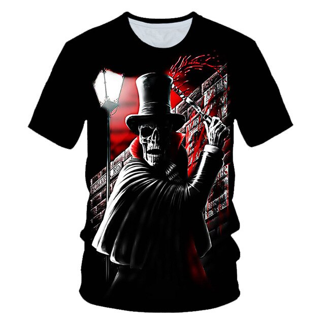Skull Beauty Rock Cool 3D t shirts