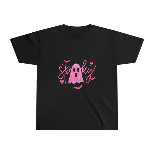 Ghost Youth Tee - Neon Pink Spooky