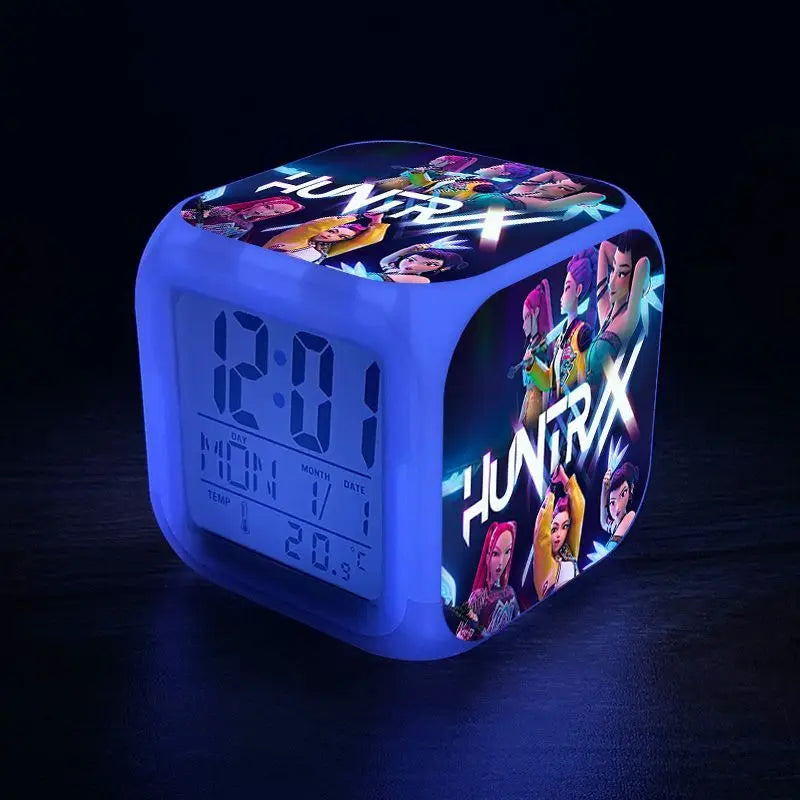 Alarm Clock blue square