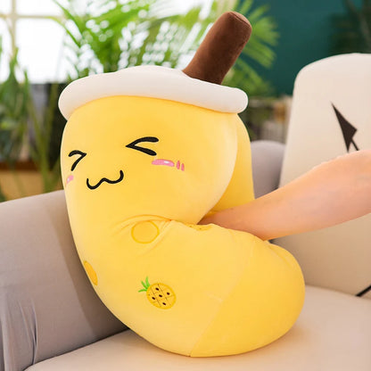 Kawaii Boba Fruit Bubble Tea All Plushie