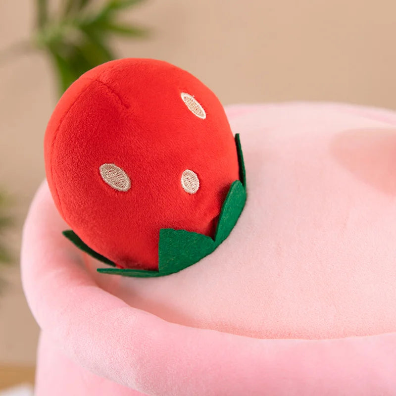 Kawaii Boba Fruit Bubble Tea All Plushie