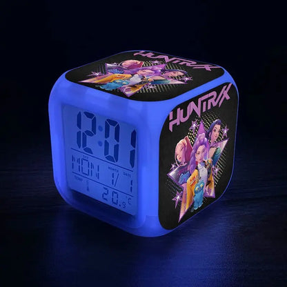 Alarm Clock blue square