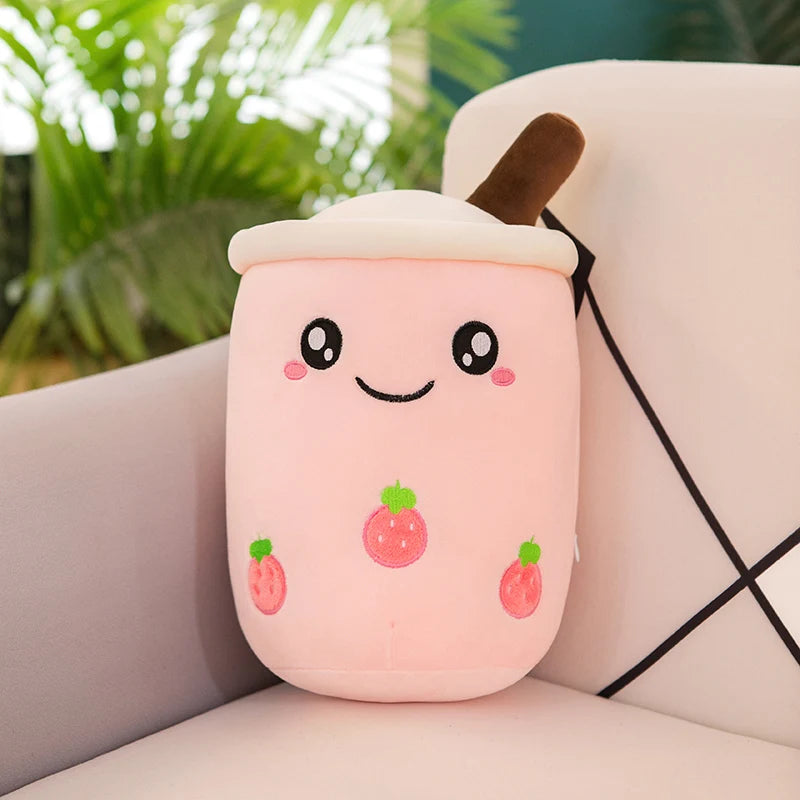Kawaii Boba Fruit Bubble Tea All Plushie