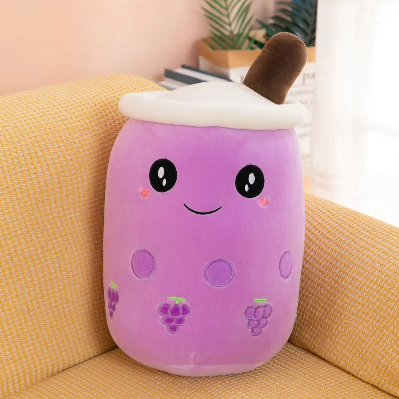 Kawaii Boba Fruit Bubble Tea All Plushie