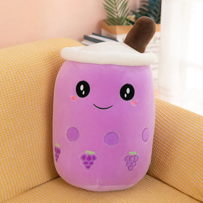 Kawaii Boba Fruit Bubble Tea All Plushie