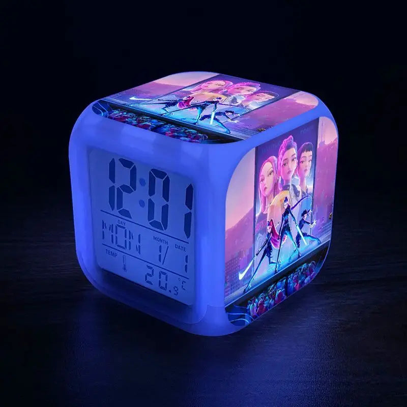 Alarm Clock blue square