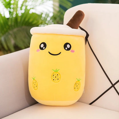 Kawaii Boba Fruit Bubble Tea All Plushie