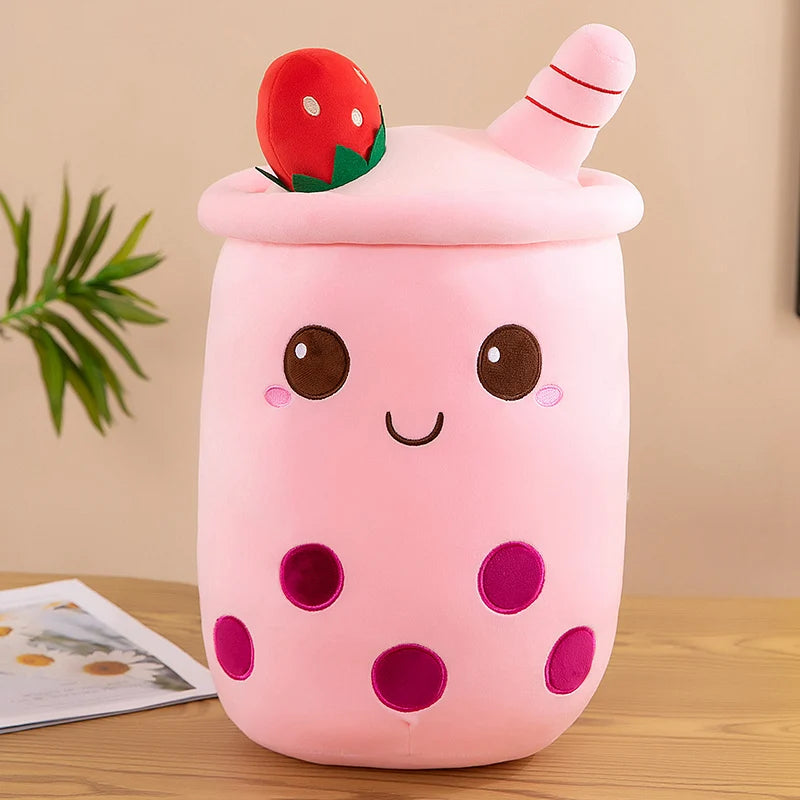 Kawaii Boba Fruit Bubble Tea All Plushie