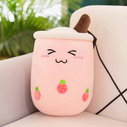 Kawaii Boba Fruit Bubble Tea All Plushie