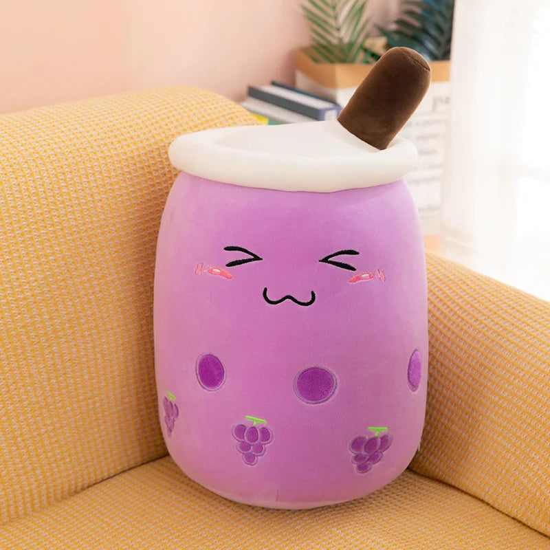 Kawaii Boba Fruit Bubble Tea All Plushie