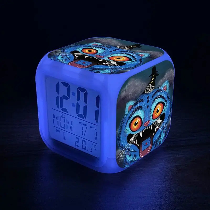 Alarm Clock blue square