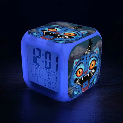 Alarm Clock blue square