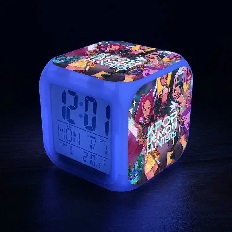 Alarm Clock blue square