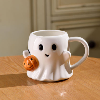 Pumpkin Ghost Cup