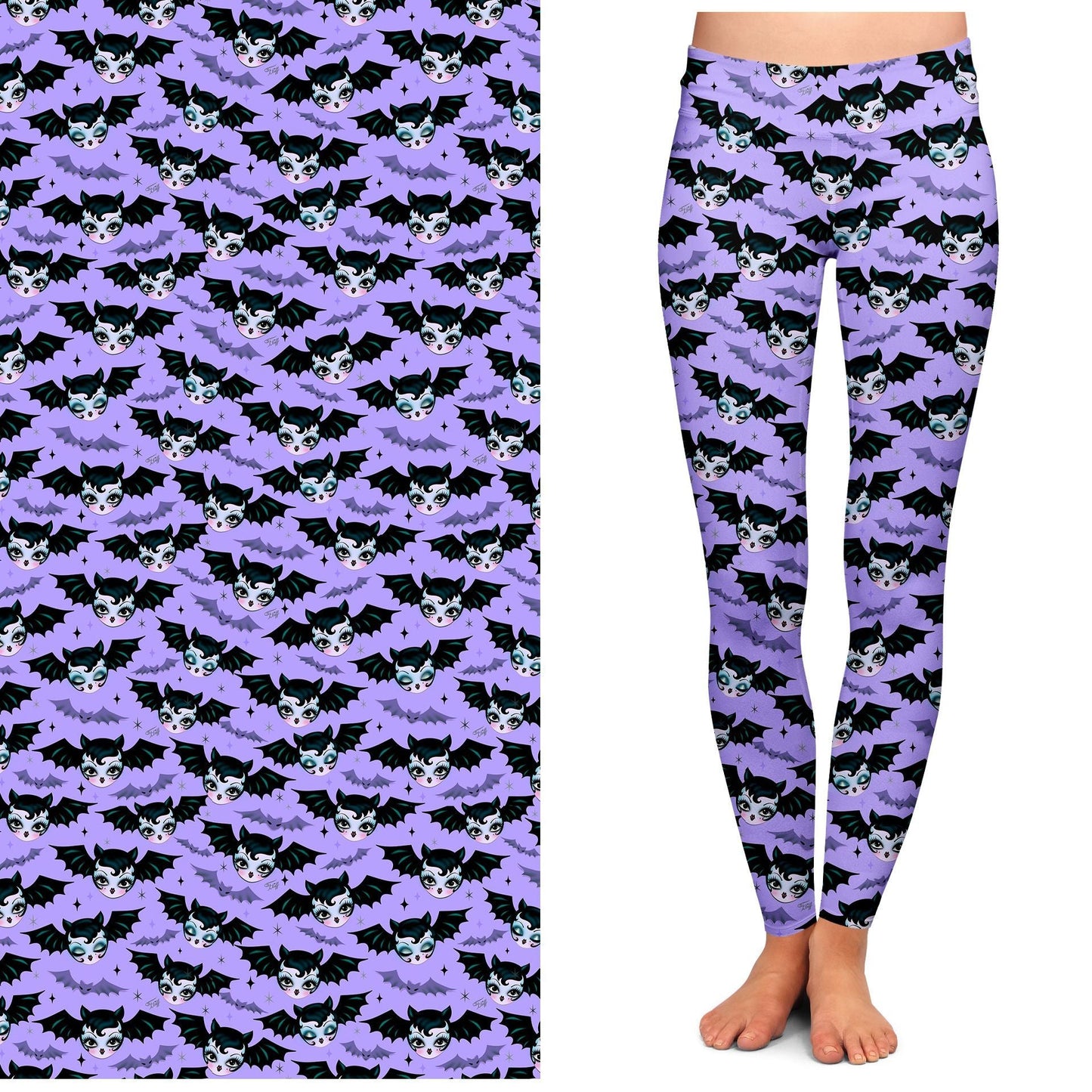 "Battylicious" Leggings