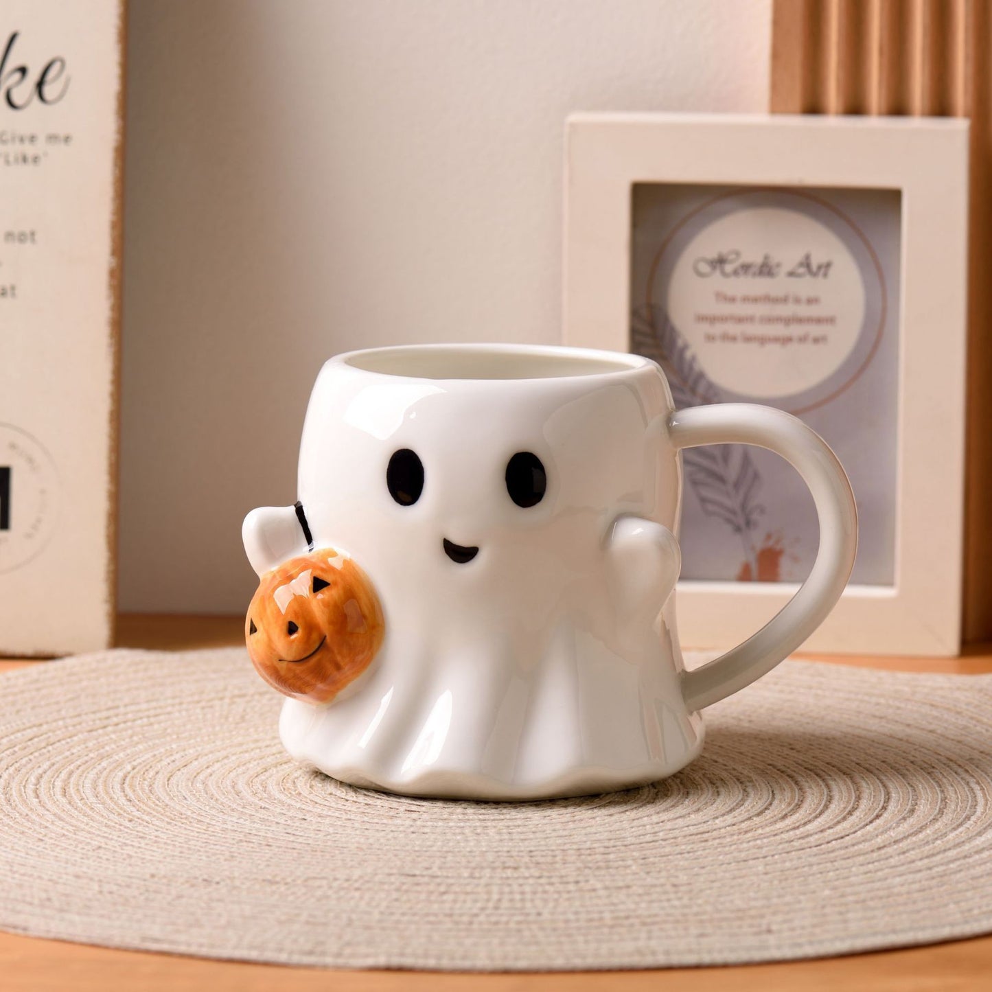 Pumpkin Ghost Cup